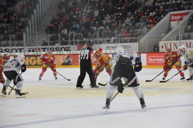 Photo hockey match Bienne - Fribourg le 09/10/2020