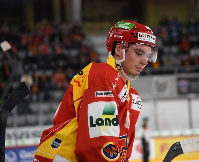 Photo hockey match Bienne - Fribourg le 09/10/2020