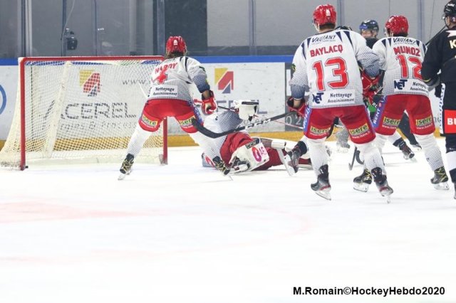 Photo hockey match Rouen - Grenoble  le 09/10/2020