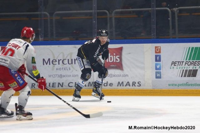Photo hockey match Rouen - Grenoble  le 09/10/2020