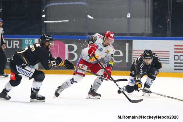 Photo hockey match Rouen - Grenoble  le 09/10/2020