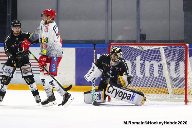 Photo hockey match Rouen - Grenoble  le 09/10/2020