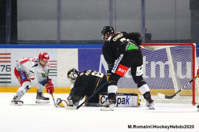 Photo hockey match Rouen - Grenoble  le 09/10/2020