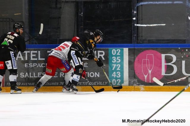 Photo hockey match Rouen - Grenoble  le 09/10/2020
