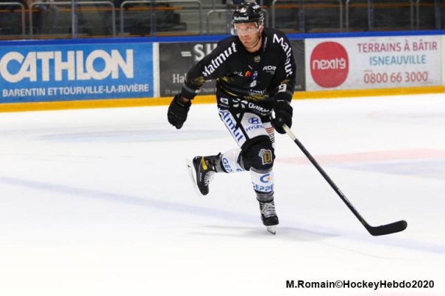 Photo hockey match Rouen - Grenoble  le 09/10/2020