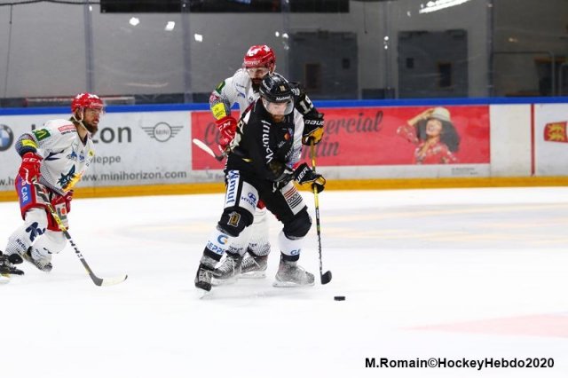 Photo hockey match Rouen - Grenoble  le 09/10/2020