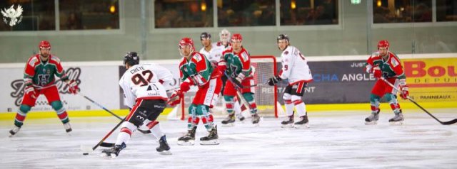 Photo hockey match Anglet - Mulhouse le 09/10/2020