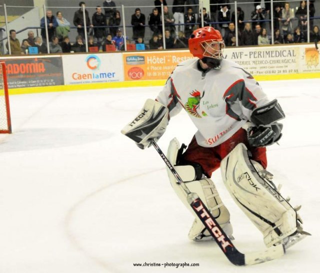 Photo hockey match Caen  - Cergy-Pontoise le 18/04/2009