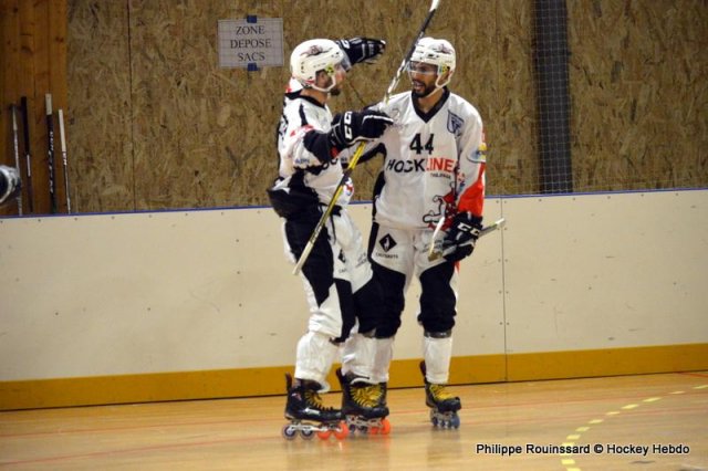 Photo hockey reportage N1 : Les Griffons décollent en deuxième