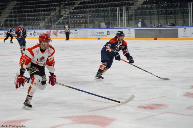 Photo hockey match Angers II - Amnéville le 10/10/2020