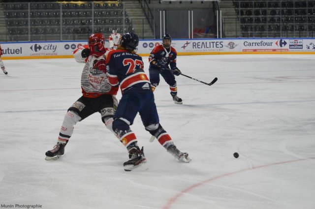Photo hockey match Angers II - Amnéville le 10/10/2020
