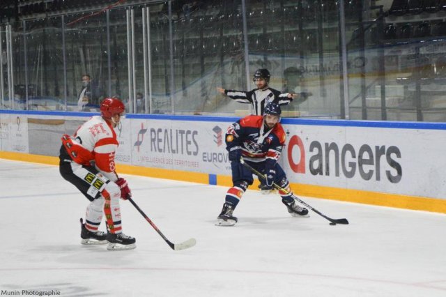 Photo hockey match Angers II - Amnéville le 10/10/2020
