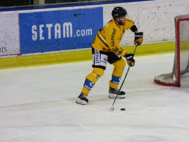 Photo hockey match Nice - Rouen le 13/10/2020