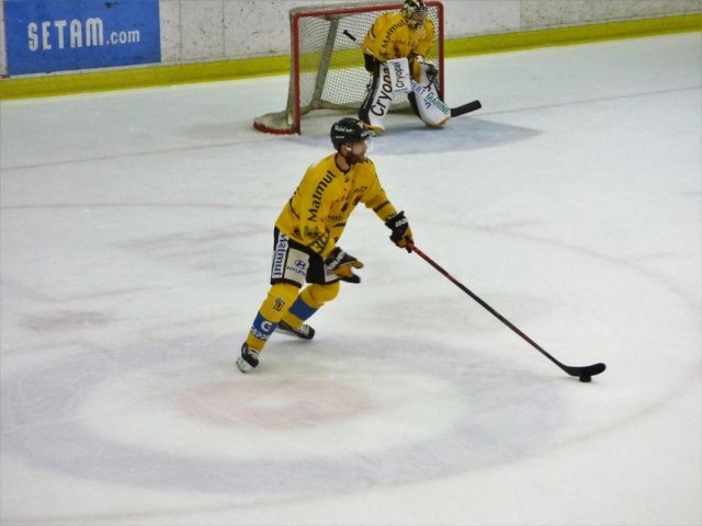Photo hockey match Nice - Rouen le 13/10/2020