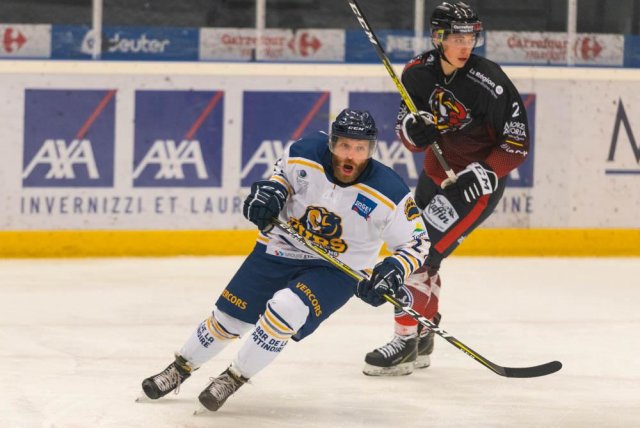 Photo hockey match Morzine-Avoriaz - Villard-de-Lans le 17/10/2020