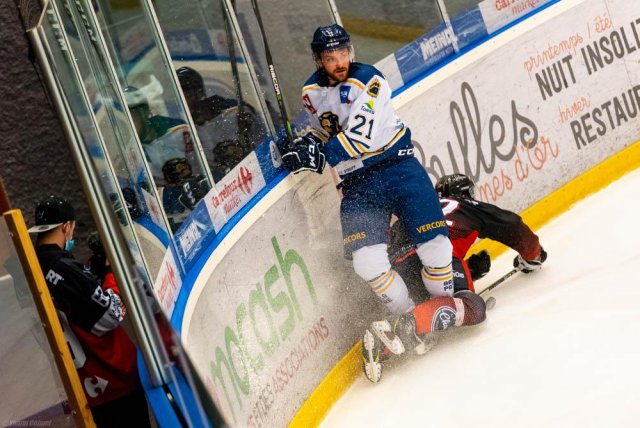 Photo hockey match Morzine-Avoriaz - Villard-de-Lans le 17/10/2020