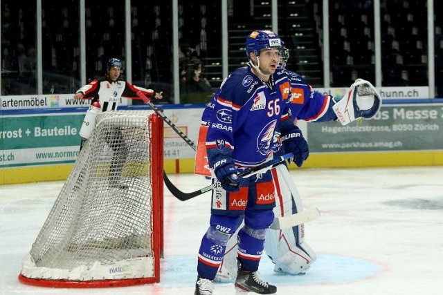 Photo hockey match Zürich - Zug le 22/10/2020