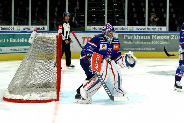 Photo hockey match Zürich - Zug le 22/10/2020