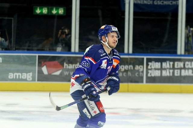 Photo hockey match Zürich - Zug le 22/10/2020
