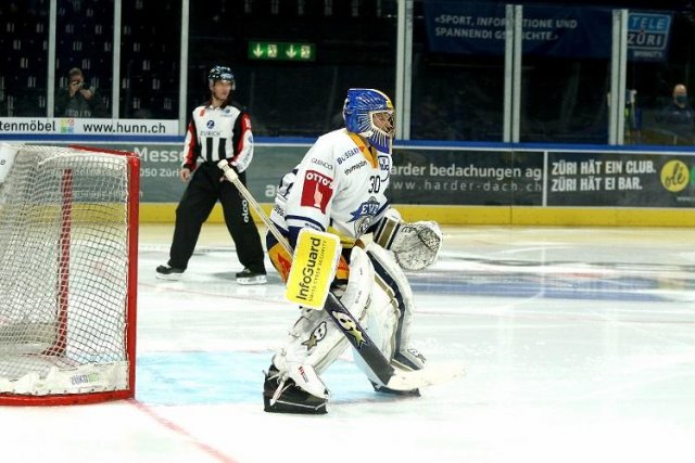 Photo hockey match Zürich - Zug le 22/10/2020
