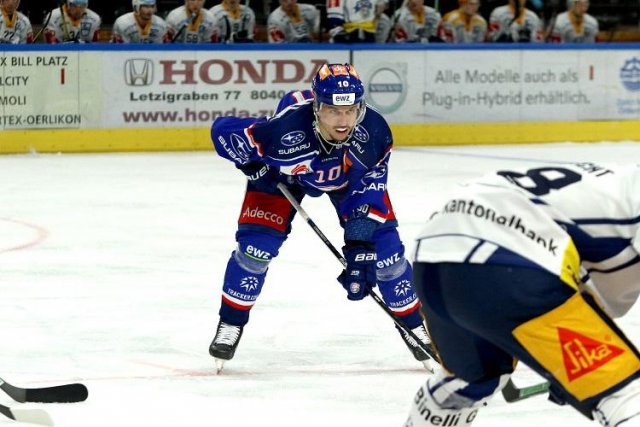Photo hockey match Zürich - Zug le 22/10/2020
