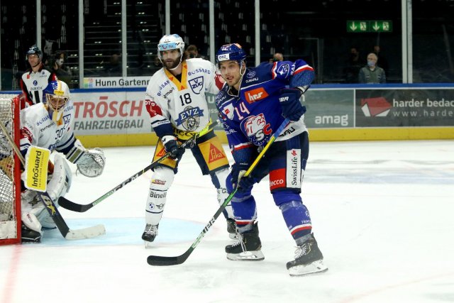 Photo hockey match Zürich - Zug le 22/10/2020