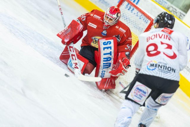 Photo hockey match Chamonix  - Amiens  le 23/10/2020