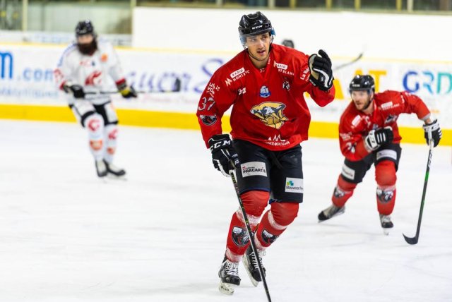 Photo hockey match Chamonix  - Amiens  le 23/10/2020