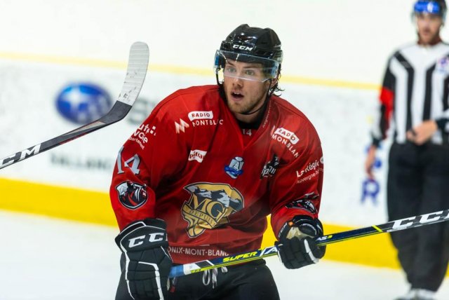 Photo hockey match Chamonix  - Amiens  le 23/10/2020