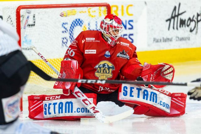 Photo hockey match Chamonix  - Amiens  le 23/10/2020