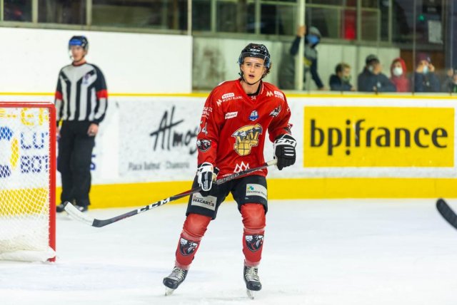 Photo hockey match Chamonix  - Amiens  le 23/10/2020