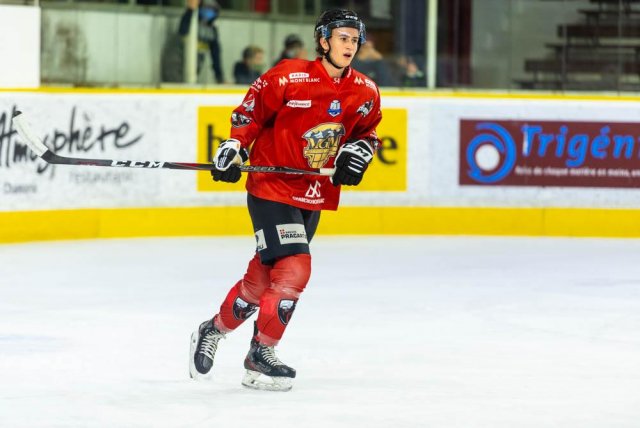 Photo hockey match Chamonix  - Amiens  le 23/10/2020