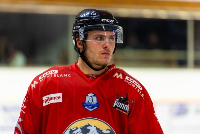 Photo hockey match Chamonix  - Amiens  le 23/10/2020