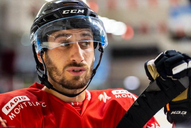 Photo hockey match Chamonix  - Amiens  le 23/10/2020