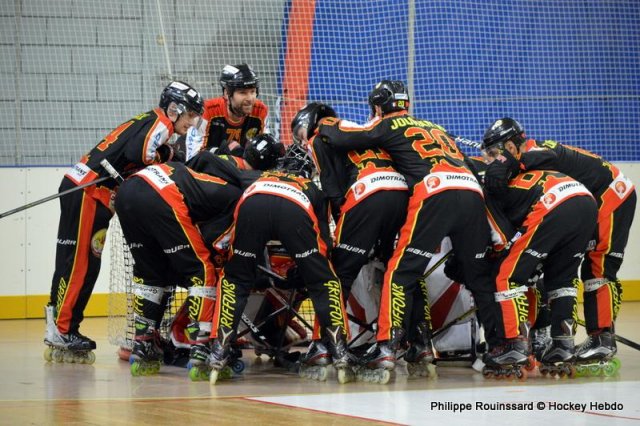 Photo hockey reportage N1 : Les Griffons dans le tempo