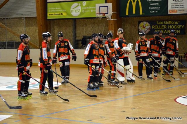 Photo hockey reportage N1 : Les Griffons dans le tempo