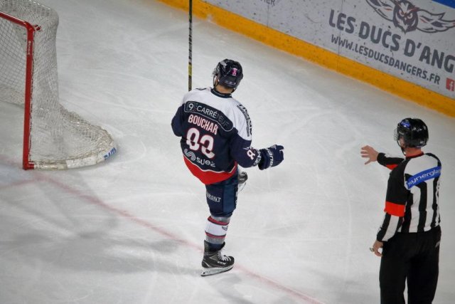 Photo hockey match Angers  - Rouen le 23/10/2020