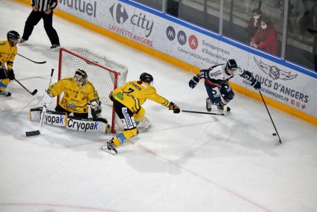 Photo hockey match Angers  - Rouen le 23/10/2020