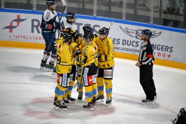Photo hockey match Angers  - Rouen le 23/10/2020