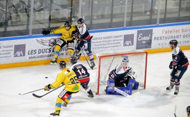 Photo hockey match Angers  - Rouen le 23/10/2020