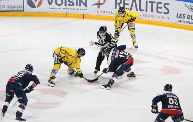 Photo hockey match Angers  - Rouen le 23/10/2020