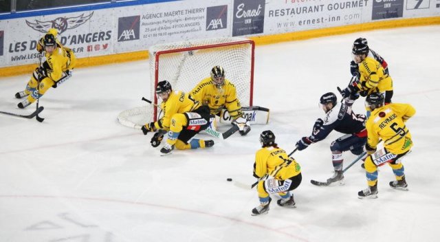 Photo hockey match Angers  - Rouen le 23/10/2020