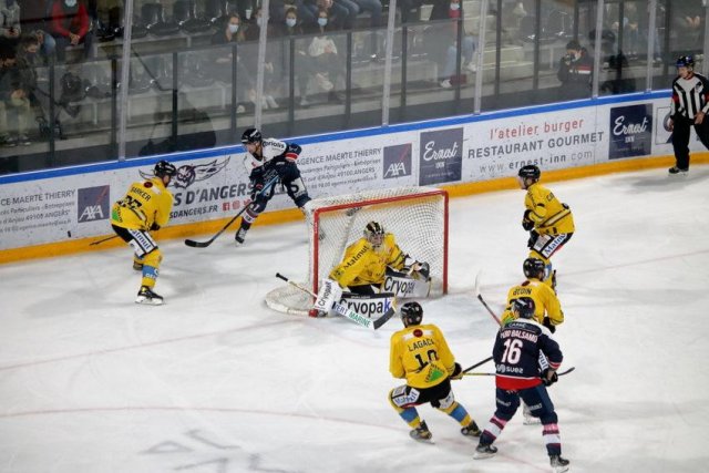 Photo hockey match Angers  - Rouen le 23/10/2020