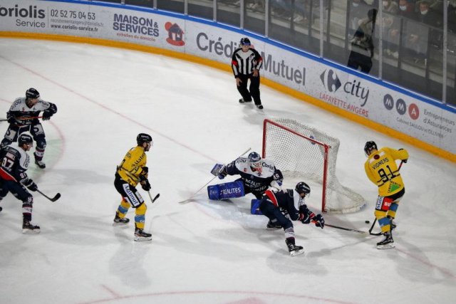 Photo hockey match Angers  - Rouen le 23/10/2020