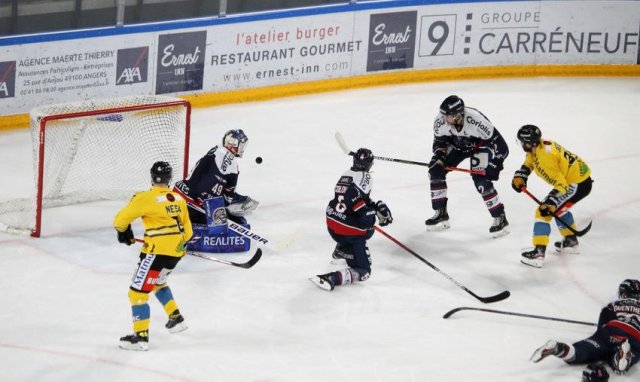 Photo hockey match Angers  - Rouen le 23/10/2020