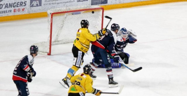 Photo hockey match Angers  - Rouen le 23/10/2020