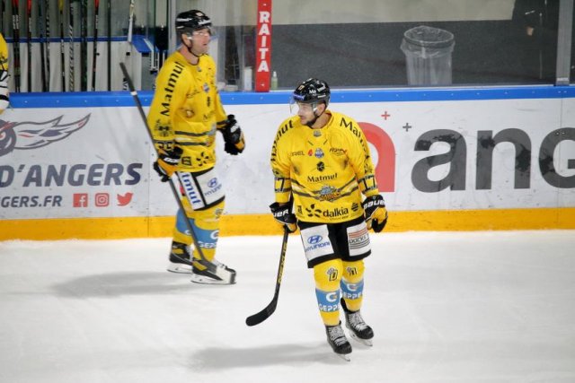 Photo hockey match Angers  - Rouen le 23/10/2020