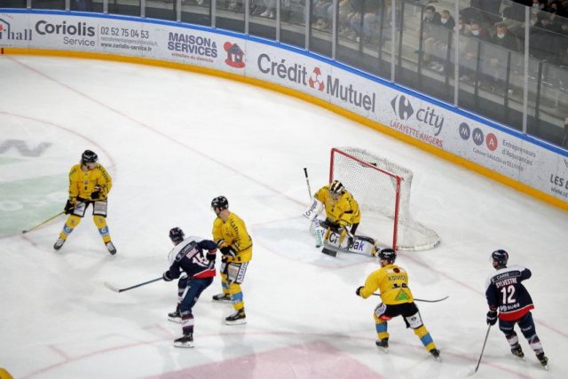 Photo hockey match Angers  - Rouen le 23/10/2020