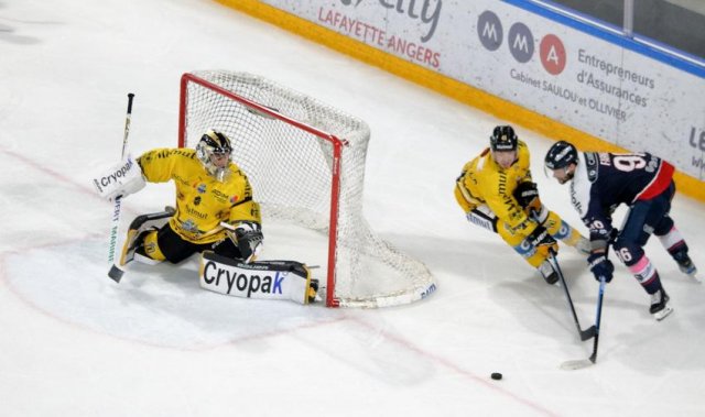 Photo hockey match Angers  - Rouen le 23/10/2020