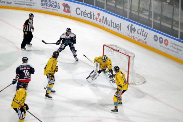 Photo hockey match Angers  - Rouen le 23/10/2020